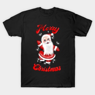 Retro Merry Christmas T-Shirt